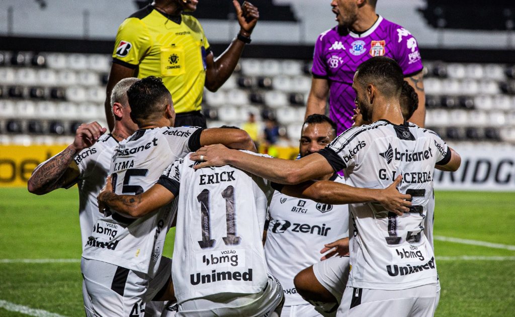 Com gols de Erick e Messias, Ceará vence por 2 a 0 e mantém invencibilidade na Sul-Alamericana. 