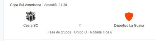 Dorival Júnior contará com reforços de dois jogadores, mas terá ao menos 4 desfalques para o jogo de amanhã. Ceará enfrenta o Deportivo La Guaira pelo jogo da volta na Sul-Americana.