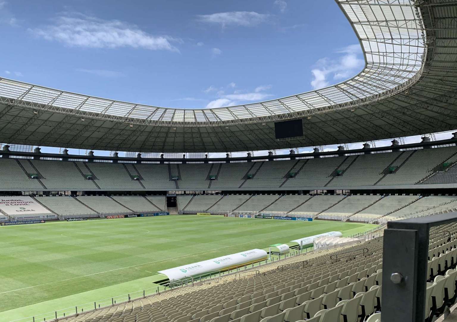 Arena Castelão inicia temporada de jogos 2022 - Secretaria do Esporte