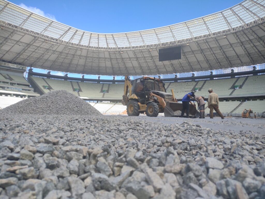 arena castelão obras