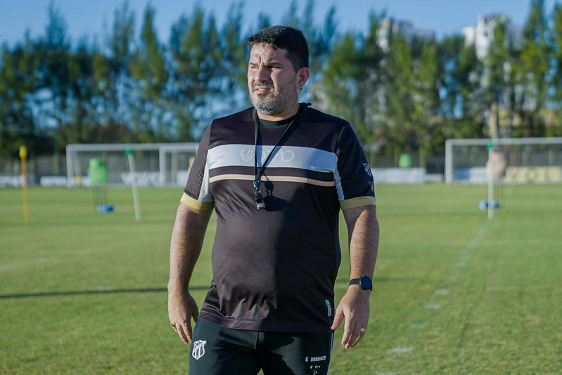 Eduardo Barroca, treinador do Ceará.