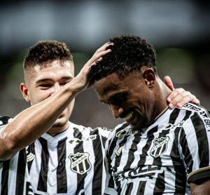 Saulo Mineiro e Guilherme Bissoli, atacantes do Ceará