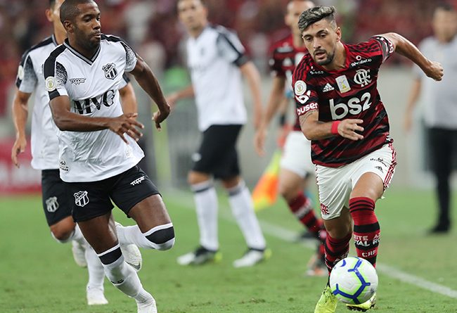 Ceará foi derrotado para o Flamengo pelo mesmo placar.