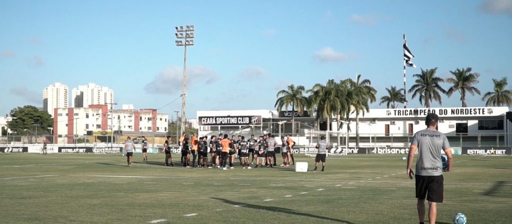 Elenco do Ceará / Treino