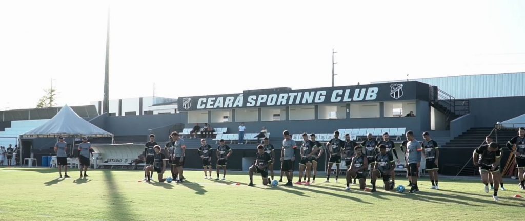 Elenco do Ceará / Treino