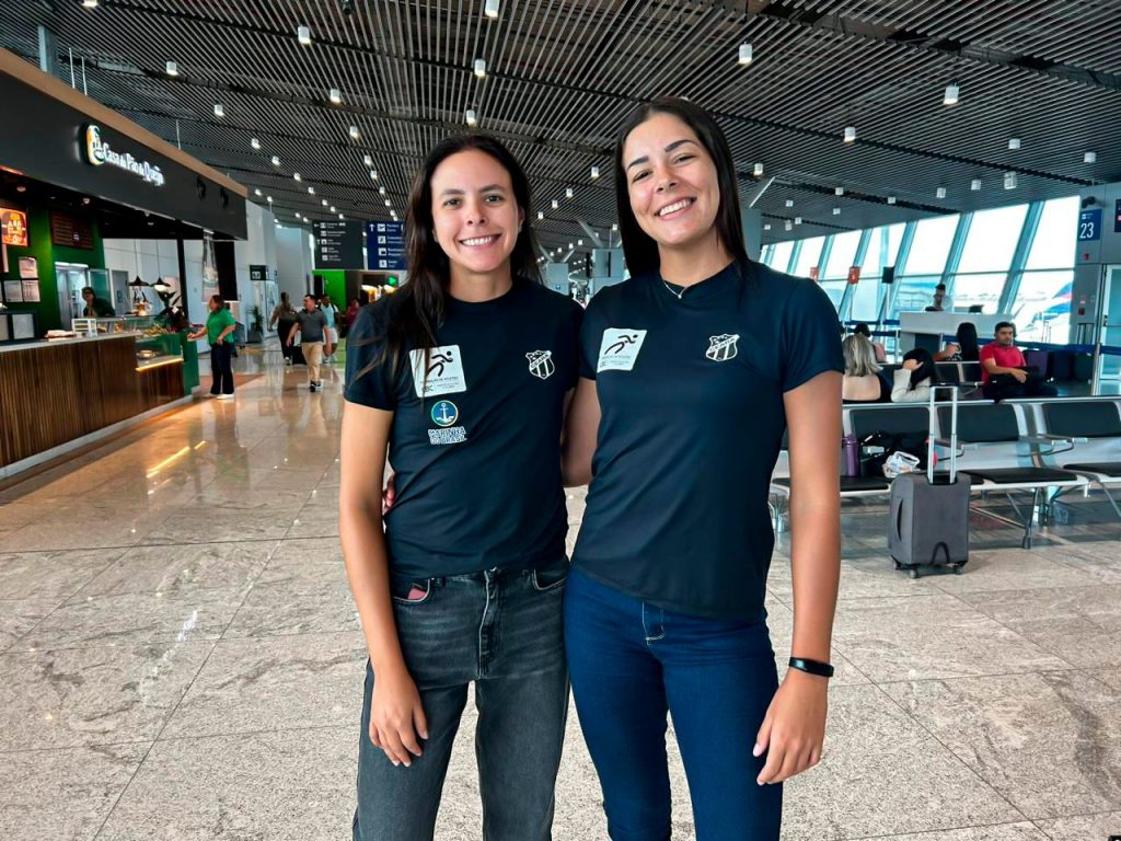 Carol Horta e Ana Luiza, dupla de vôlei de praia do Ceará