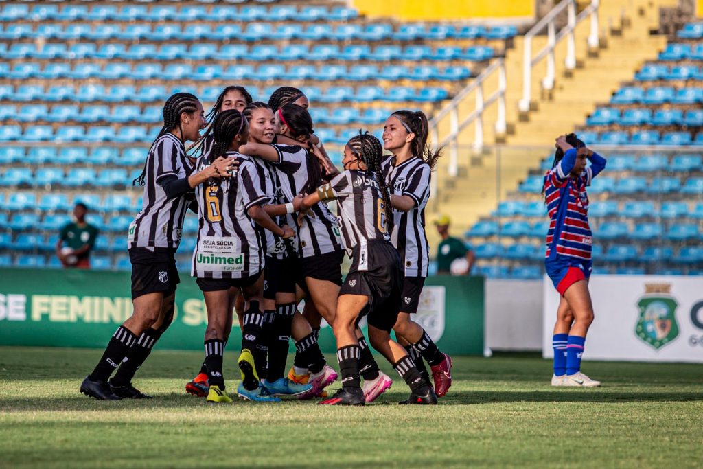 Fut. Feminino: Na estreia do Campeonato Cearense, Ceará goleia o Juventus  por 9x0
