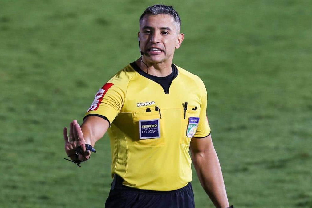 Árbitro Felipe Fernandes de Lima apita Ceará x Mirassol-SP.