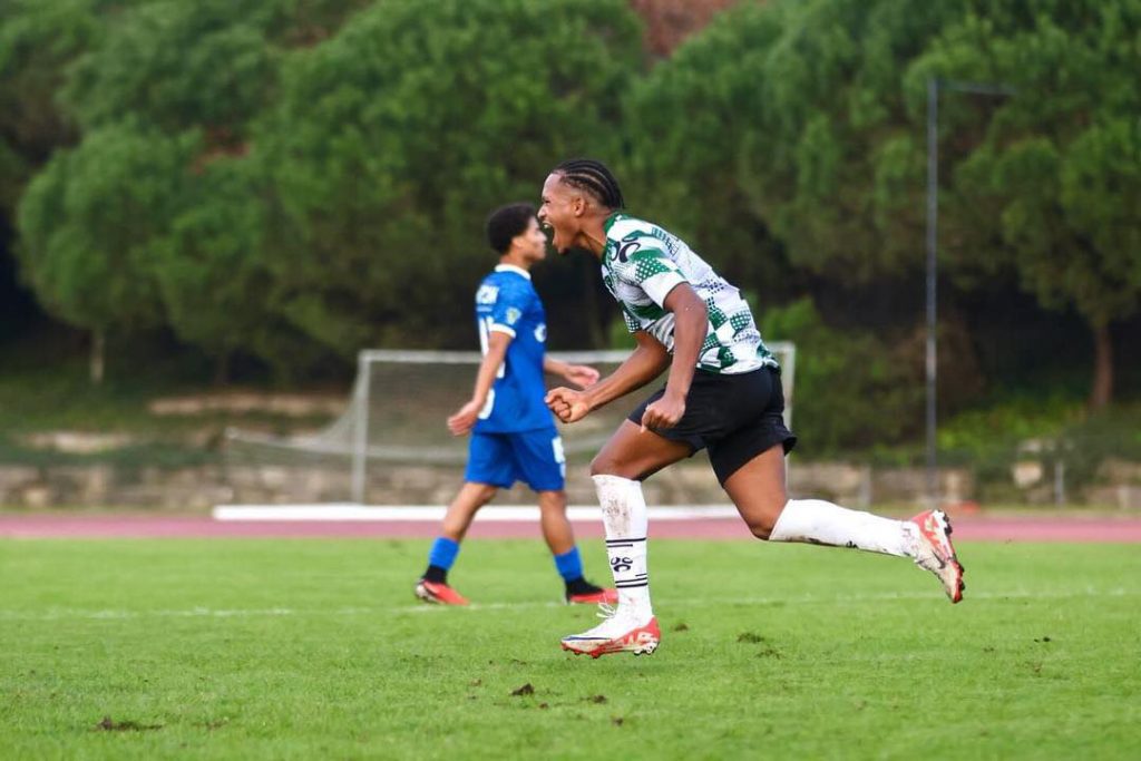 Carlos André, atacante do Ceará que está emprestado ao Sub-19 do Moreirense de Portugal.