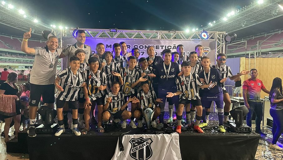 Ceará campeão Sub-12