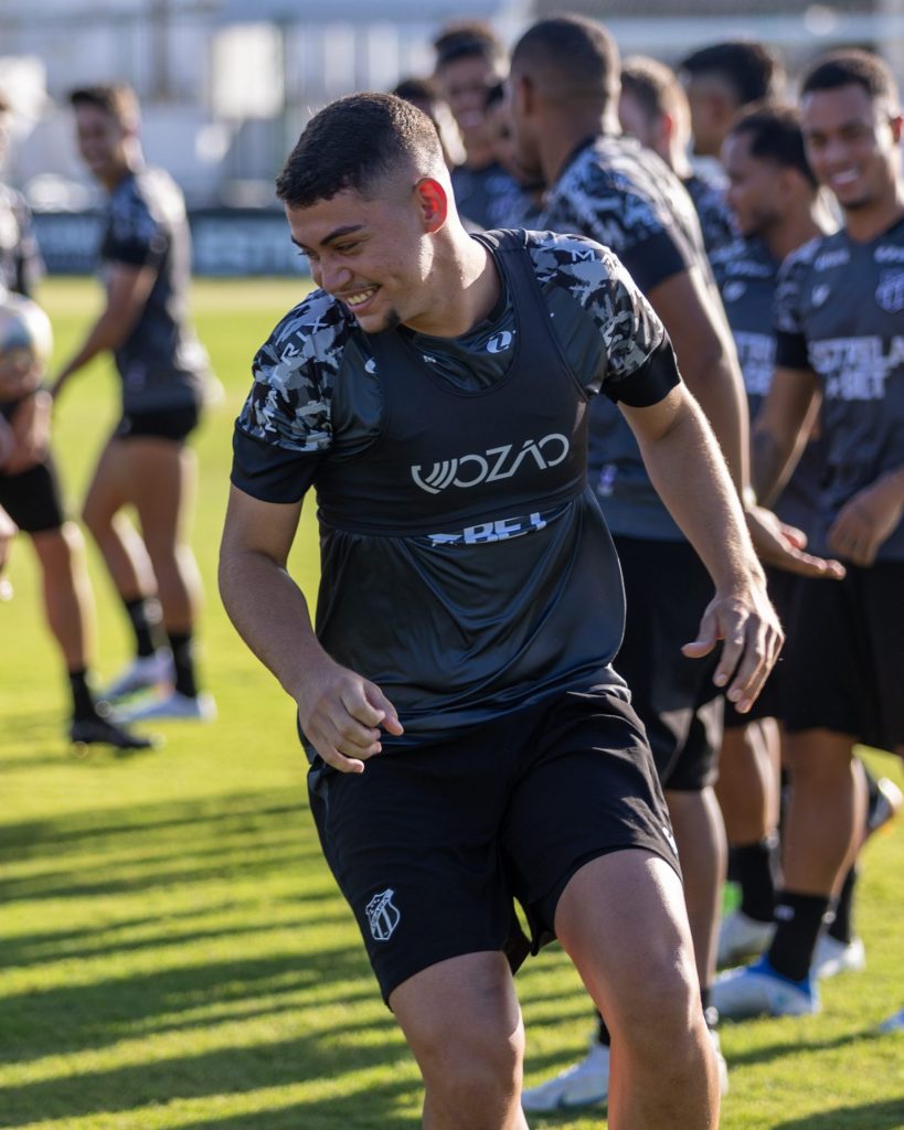 Pablo, jovem atacante da base do Ceará.