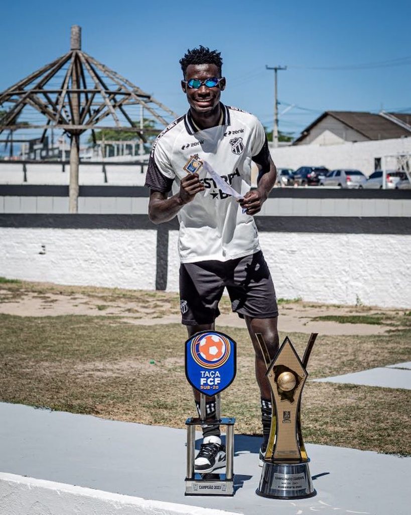 Stanley Osei Boateng, zagueiro Sub-20 do Ceará