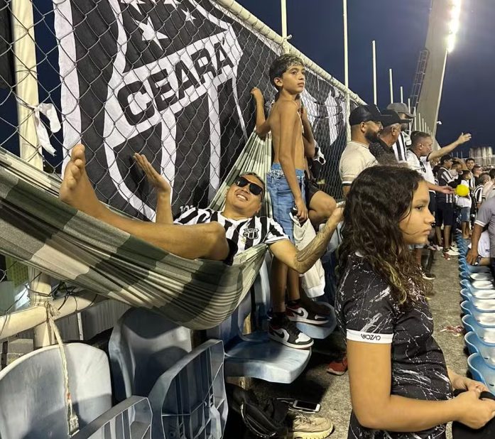 Levi Cruz, torcedor do Ceará