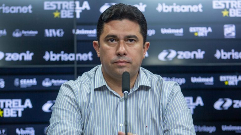 João Paulo Silva, presidente do Ceará - Foto: Lucas Emanuel/AGIF