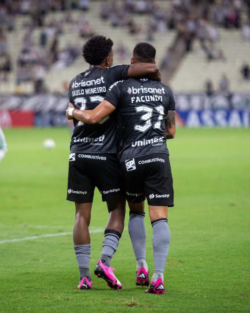 Saulo Mineiro e Facundo Barceló, atacantes do Ceará