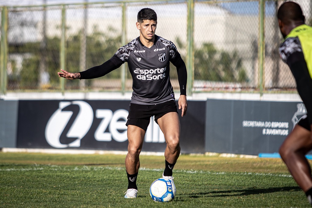 Facundo Barceló, treino do Ceará