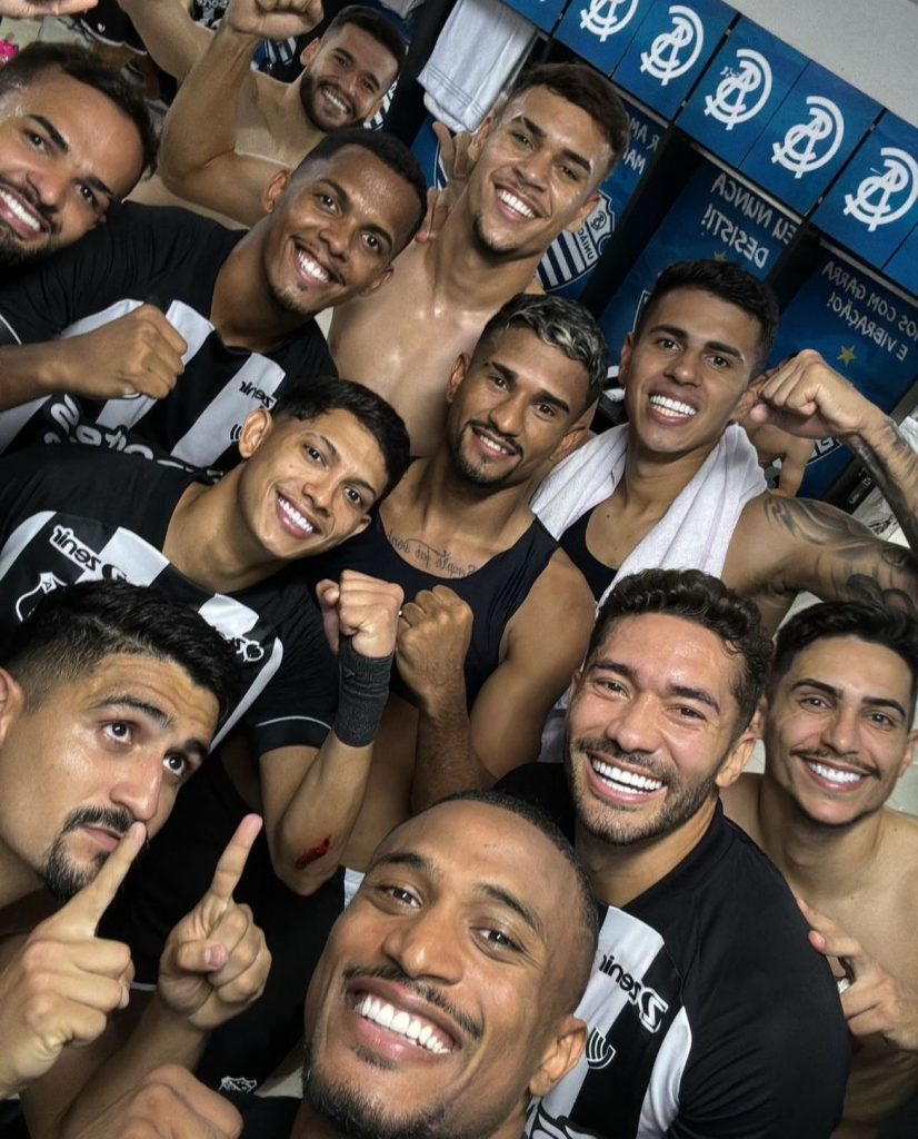 Selfie jogadores do Ceará