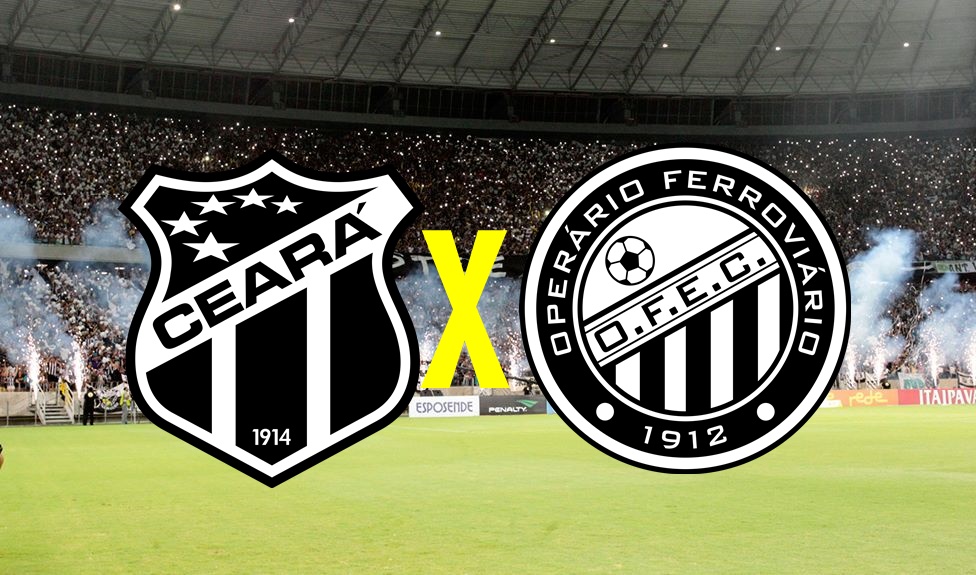 Saiba onde assistir Ceará x Operário-PR AO VIVO pela 25ª rodada da Série B