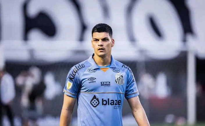 Gabriel Brazão, goleiro do Santos