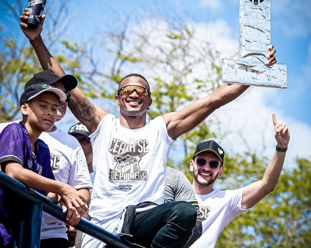 Saulo Mineiro, atacante do Ceará