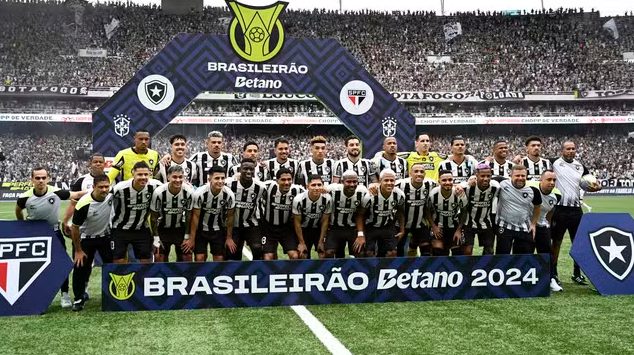 Botafogo foi campeão da Série A 2024.