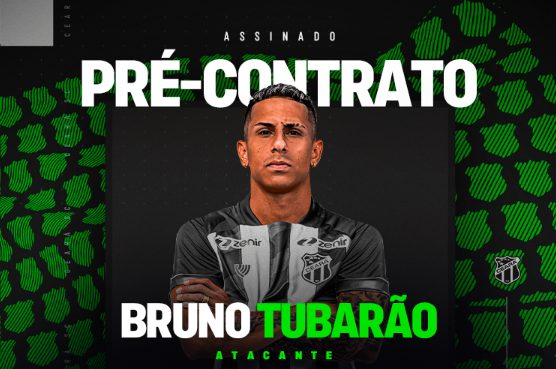 Bruno Tubarão é o novo reforço do Ceará.