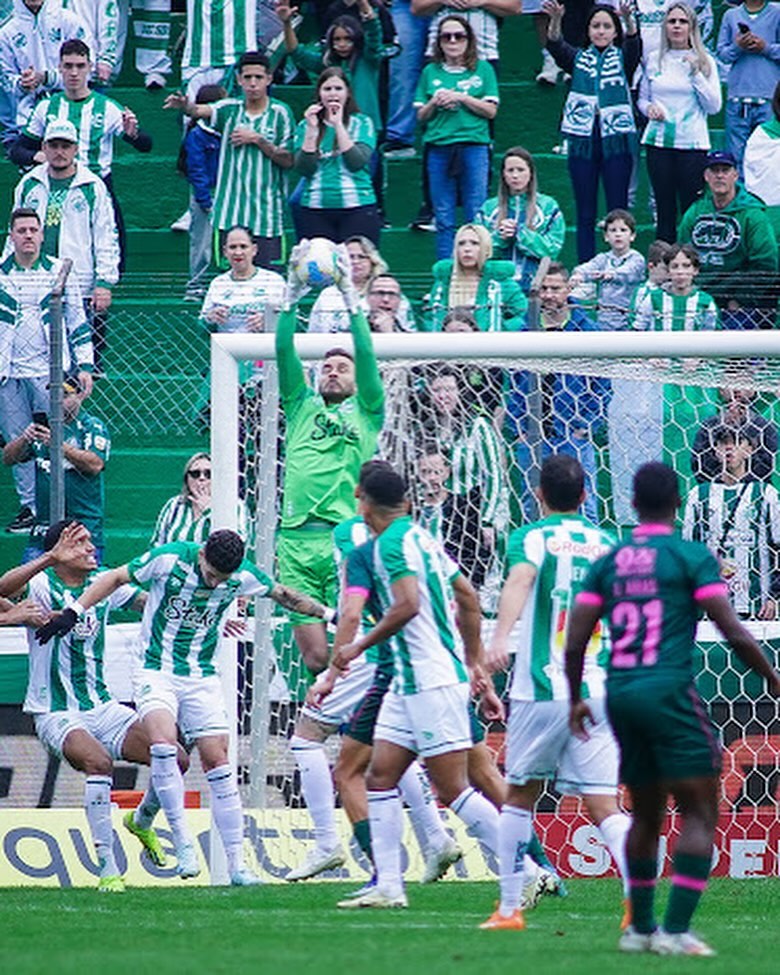 Gabriel Vasconcellos, goleiro do Coritiba-PR e que estava emprestado ao Juventude-RS, interessa ao Ceará