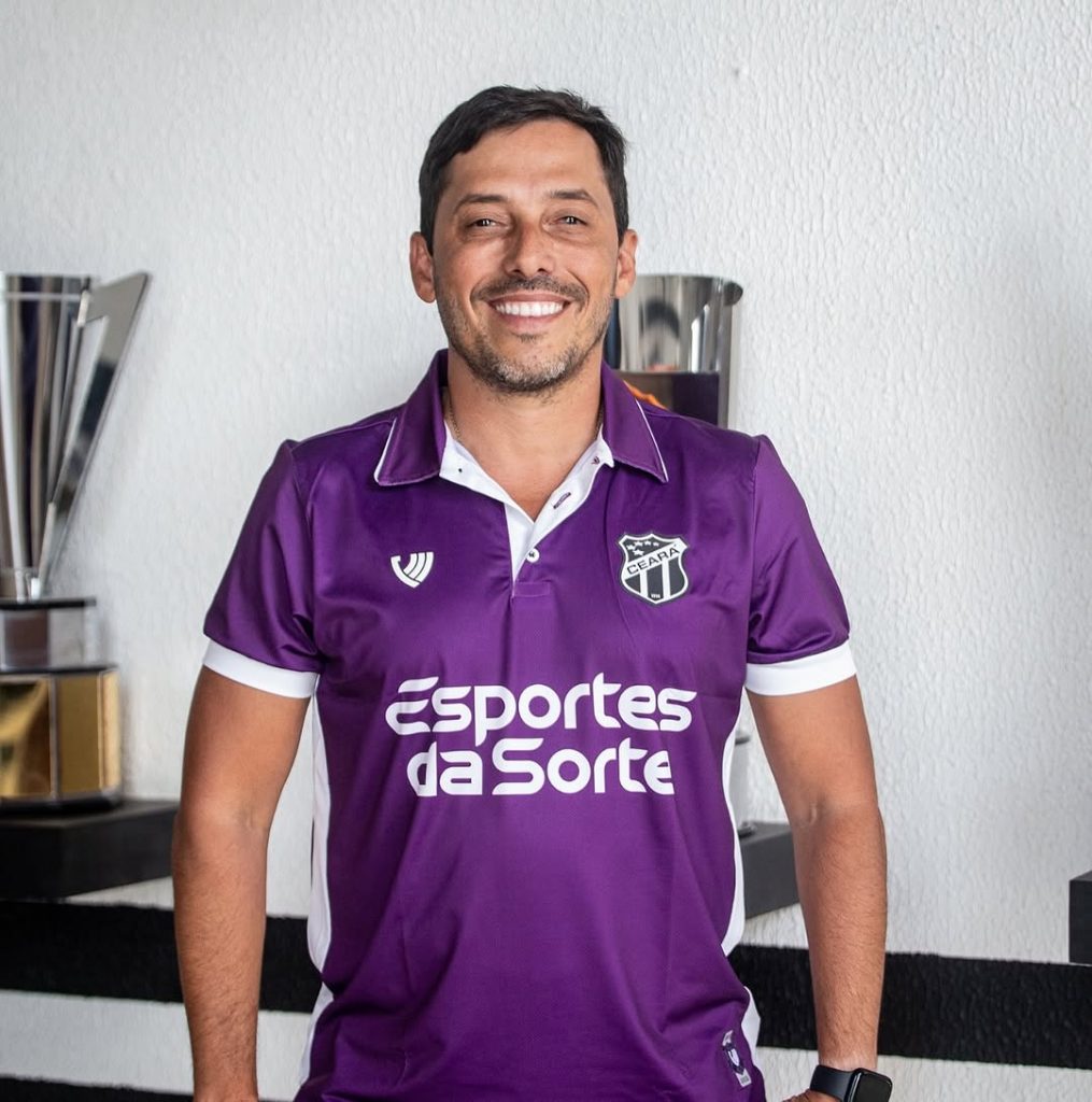 Hudson Ferreira, novo gerente da base do Ceará.