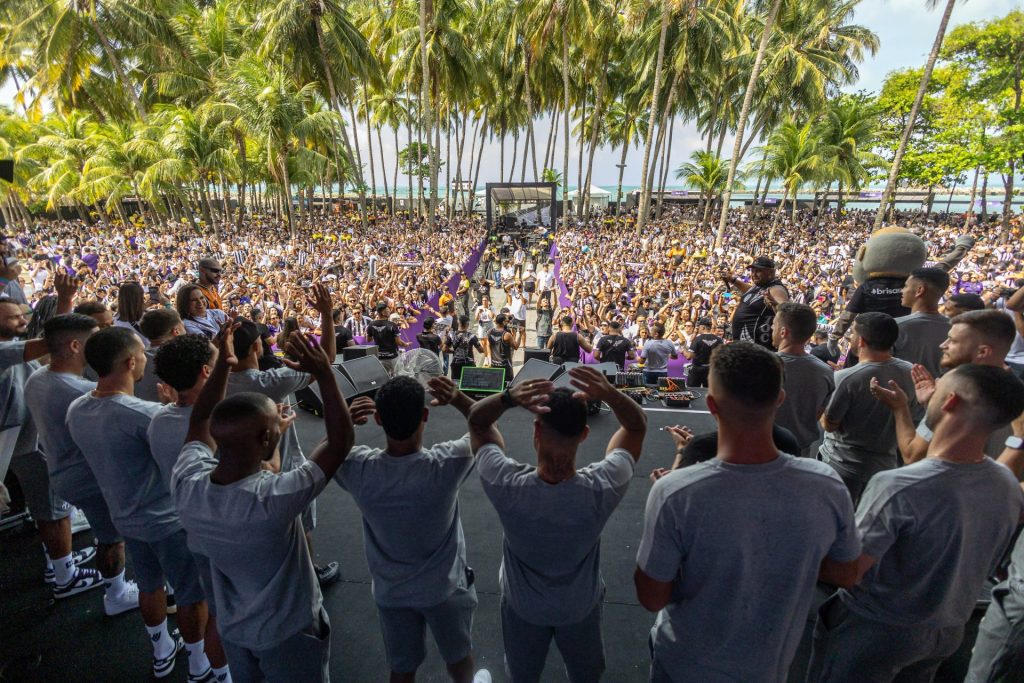 Elenco do Ceará / torcida do Ceará / Feijoada da Arrancada