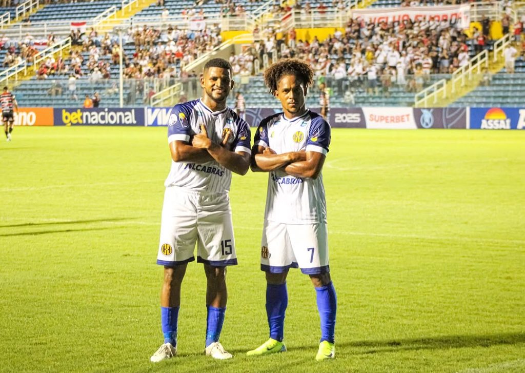 Leozinho, ex-Ceará, e Tico Baiano