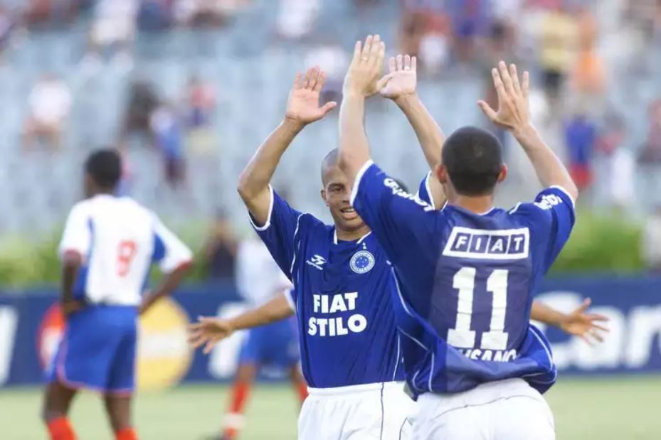 Mota e Alex no Cruzeiro