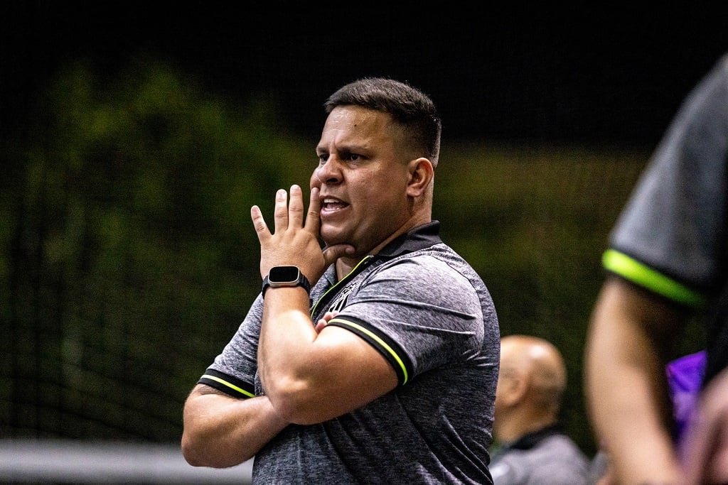Fagner Moura, treinador do Ceará futsal