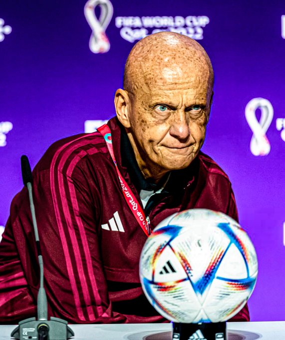Presidente da Comissão de Arbitragem da FIFA, Pierluigi Collina.