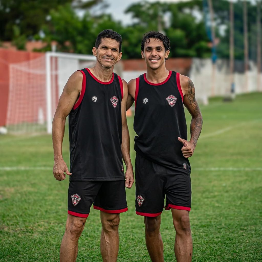 Magno Alves e Pedrinho, seu filho