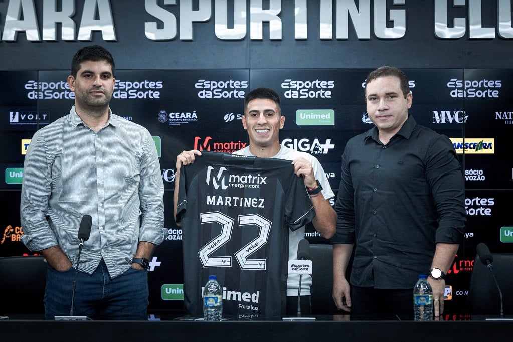 Alejandro Martinez, atacante do Ceará
