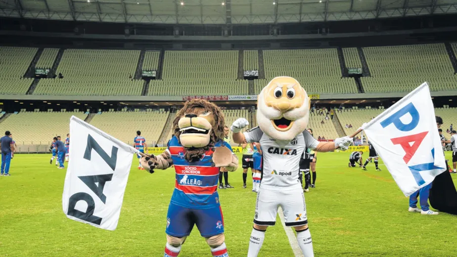 Mascote Ceará e Fortaleza