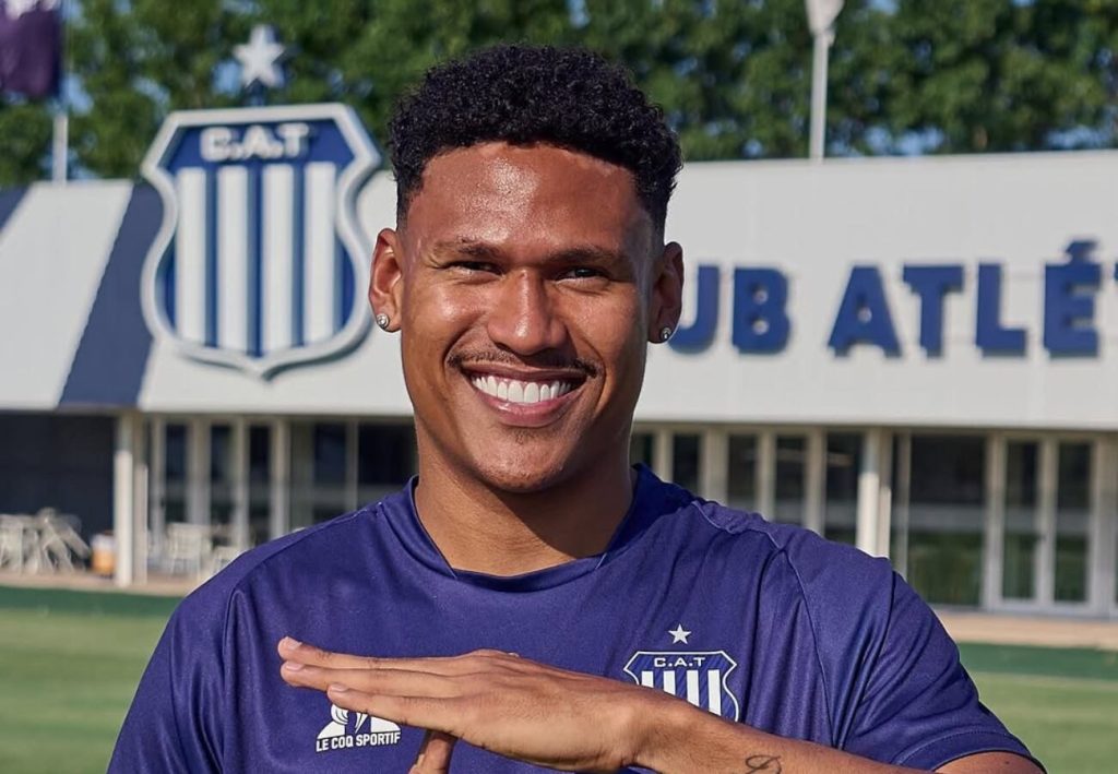 Rick em ação pelo Talleres