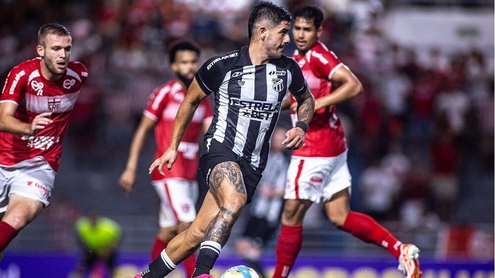 Jorge Recalde, meia do Ceará / Ceará x CRB